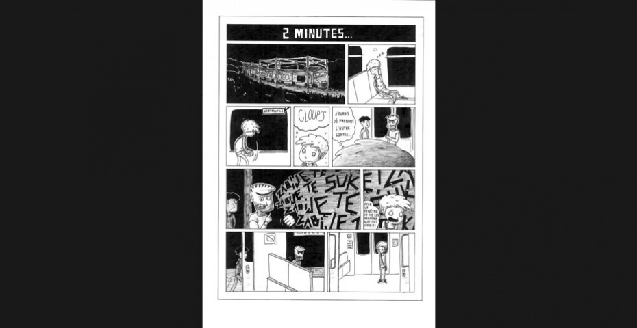 QUAND LES ÉTUDIANTS DE 2ÈME ANNÉE BTS DESIGN GRAPHIQUE FONT DE LA BANDE DESSINÉE