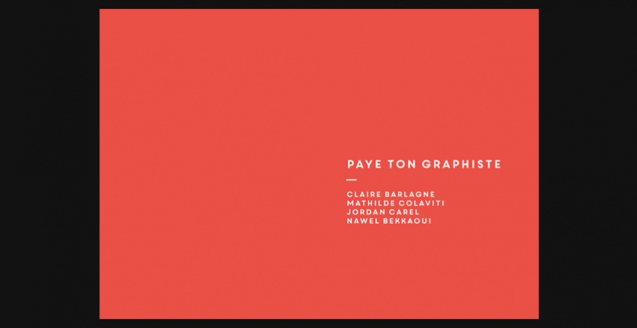 #PayeTonGraphiste_Club des DA 2017 #PayeTonGraphiste_Club des DA 2017